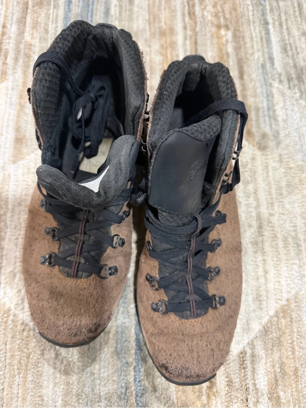 Men's Brown Lace-Up Outdoor Boots